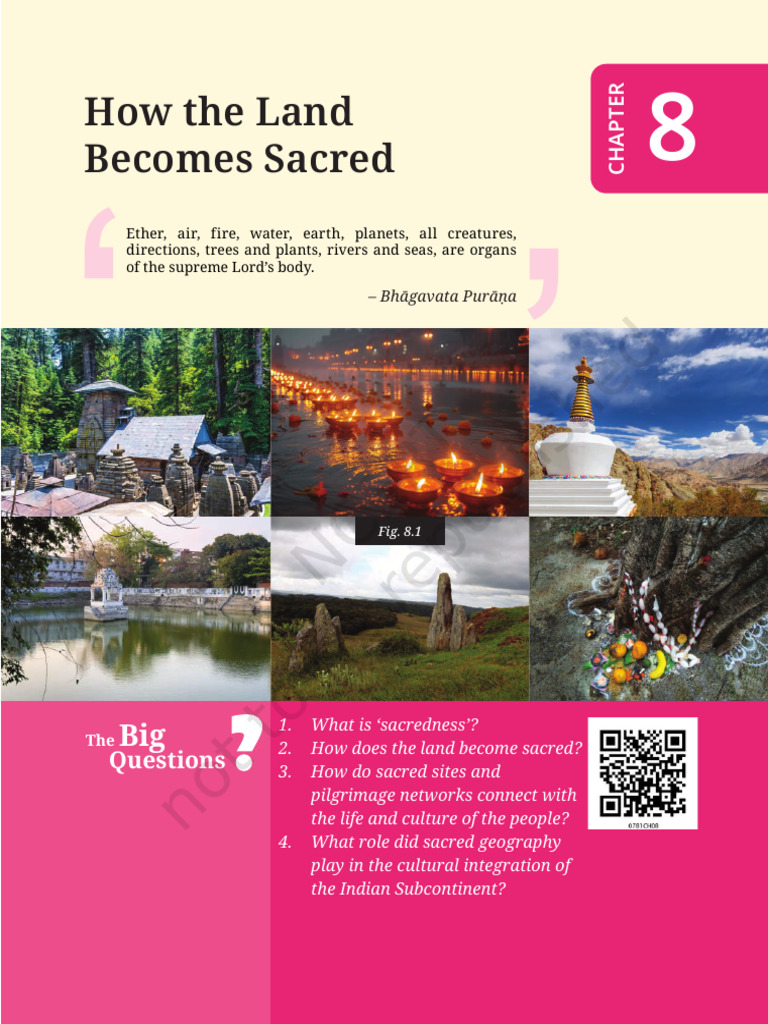 Sacredness and Pilgrimage in India | PDF | Pilgrimage