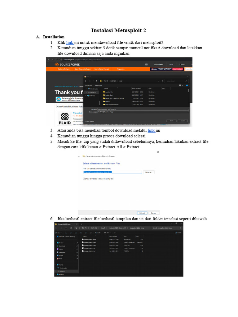 Instalasi Metasploit 2 di VirtualBox | PDF