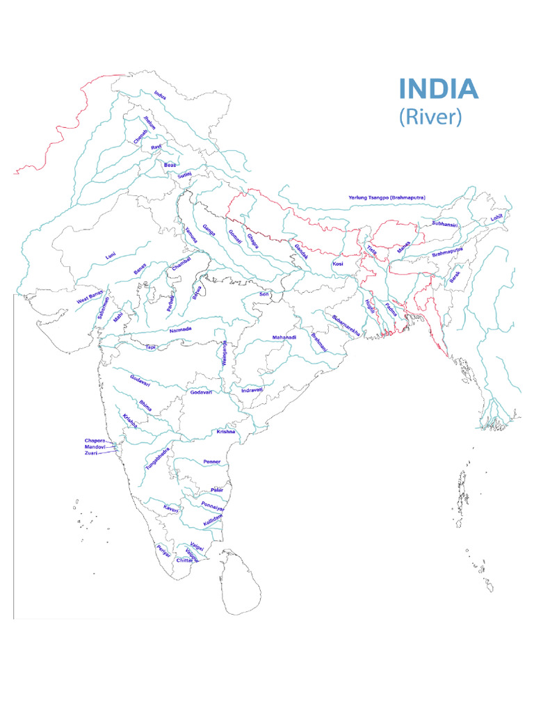Indian Rivers Pdf