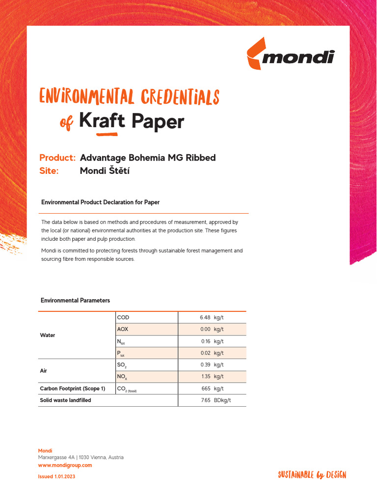 Kraft Paper Environmental Credentials | PDF