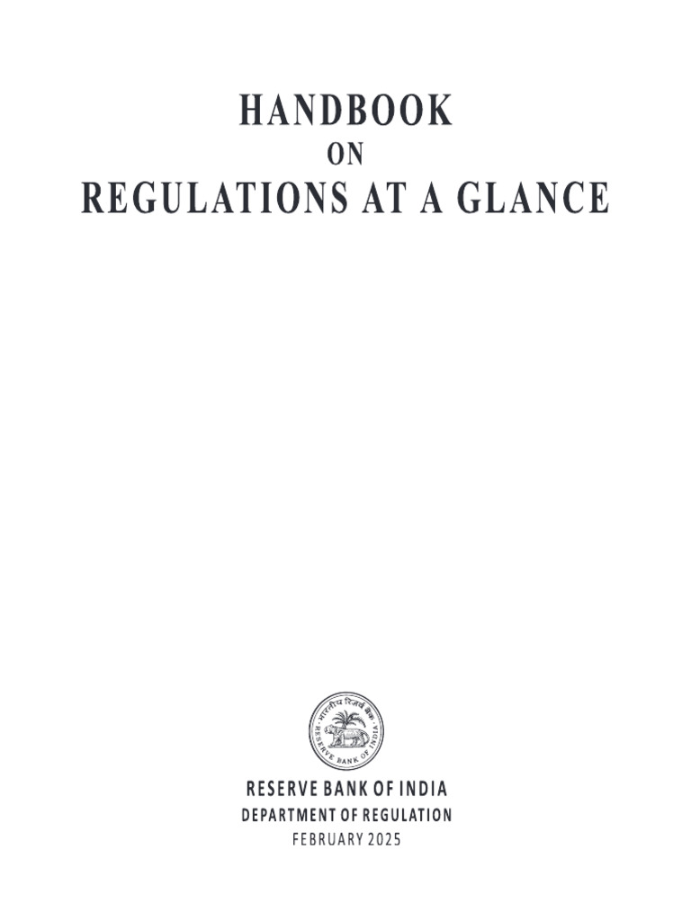Banking and NBFC Regulatory Framework | PDF | Capital Requirement ...
