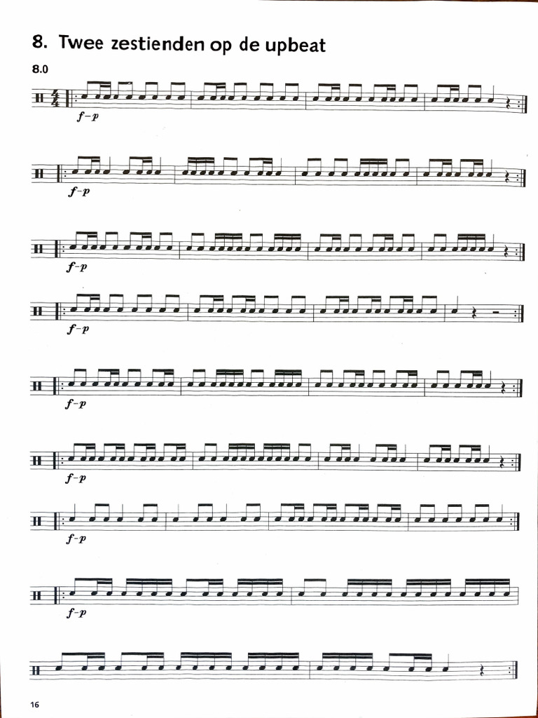 De Haske Snaredrum Studies Band B – Schlagzeug-Übungsheft Für Fortgeschrittene