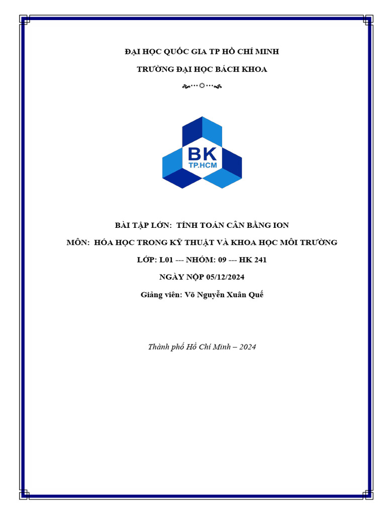 BTL HH Nhóm 09 | PDF