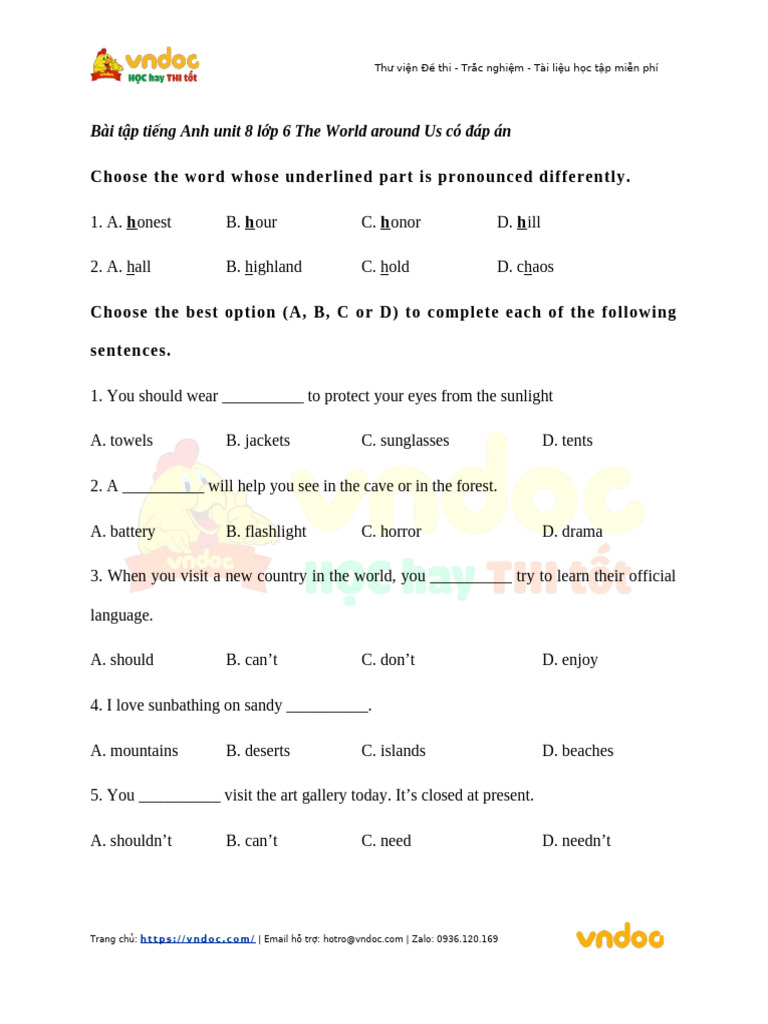 English Test for Grade 9 Unit 1 | PDF
