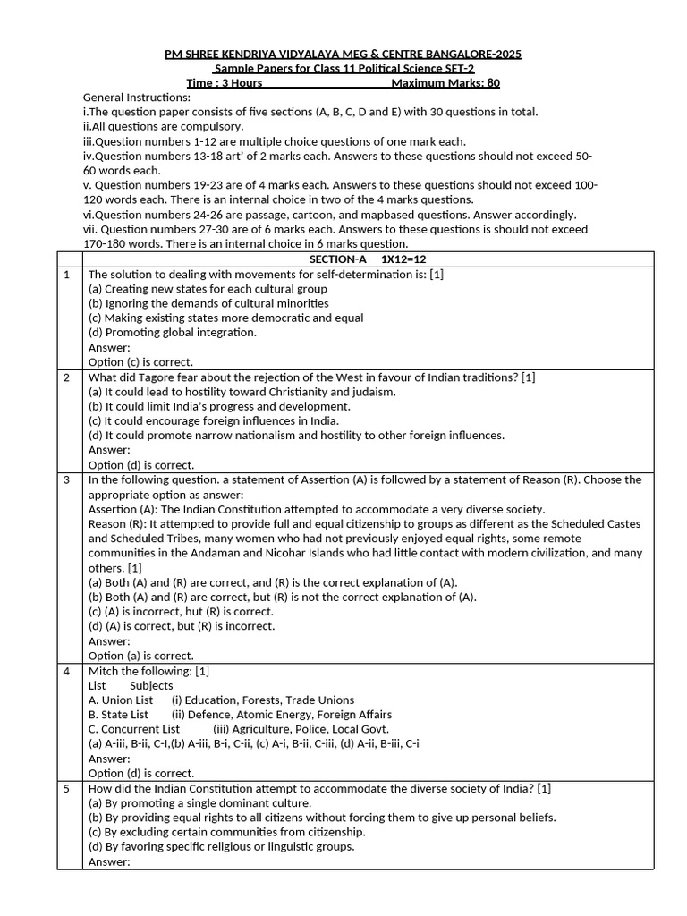 PS-11 Sse 2025 Sample QP | PDF | Appeal | Appellate Court