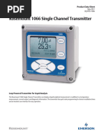 Product Data Sheet Rosemount 1208c Level Flow Transmitter en 8575128 ...