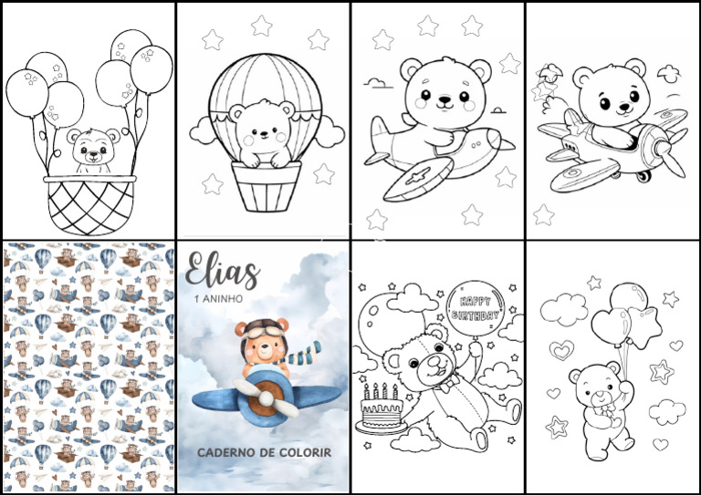 Caderno de Colorir.pdf | PDF