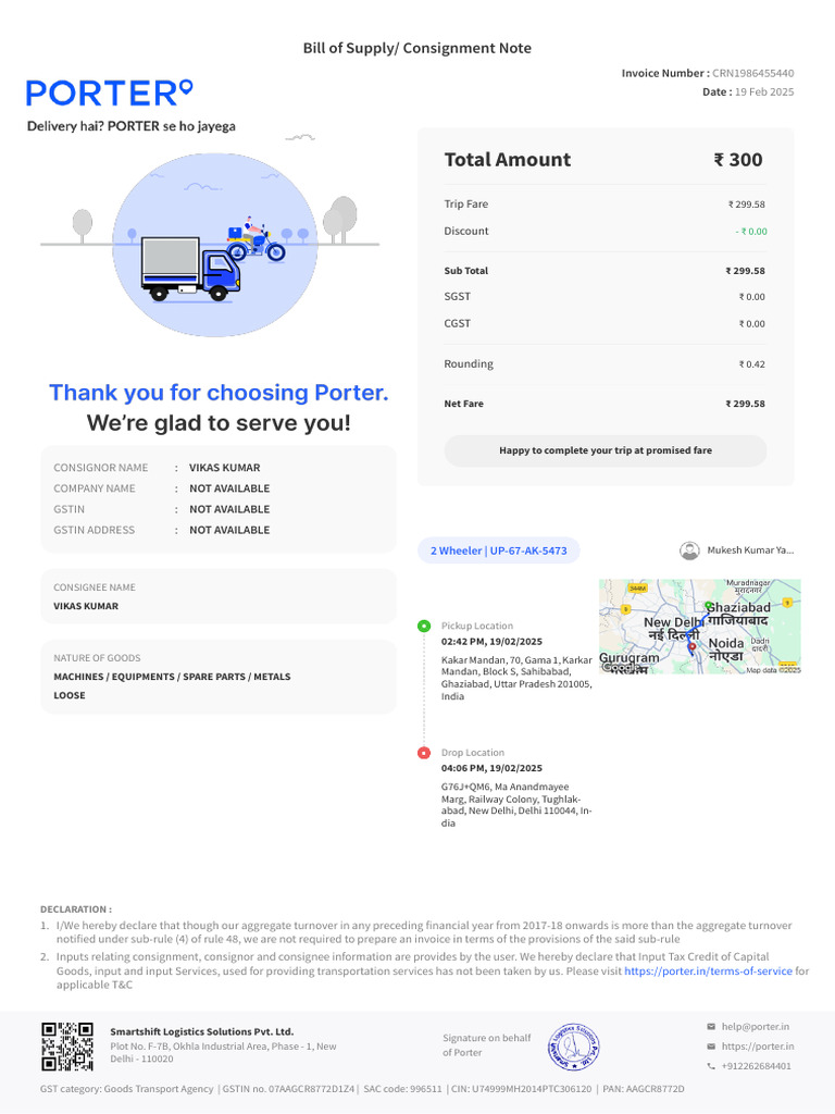 Invoice CRN1986455440 | PDF
