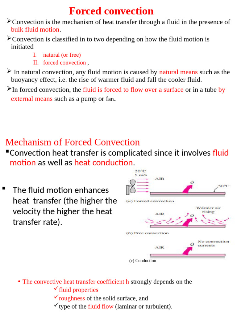 Understanding Forced Convection Mechanics | PDF | Boundary Layer ...