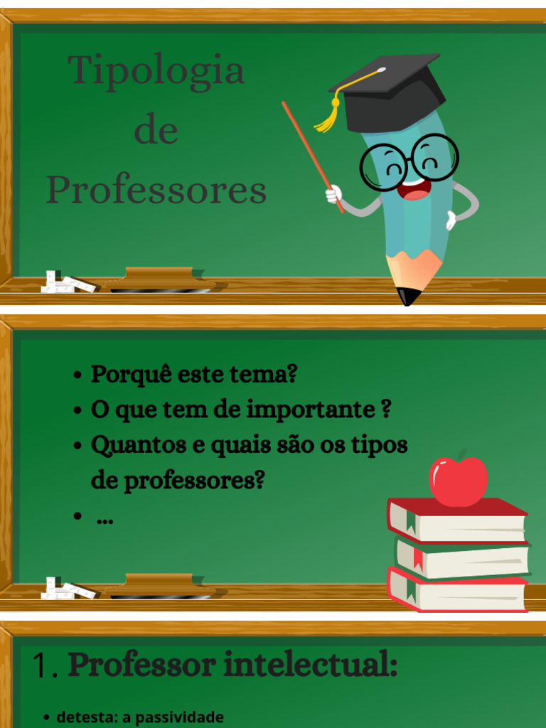 Tipos de Professores e Suas Características | PDF