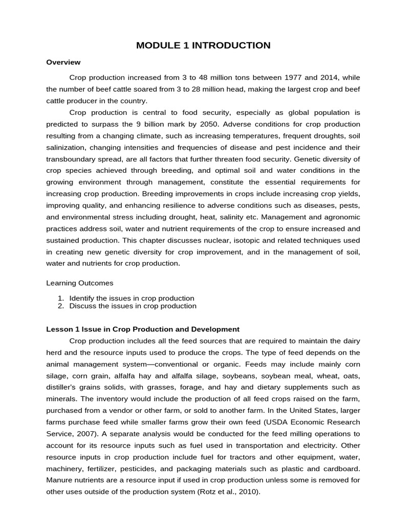 Crop Production Challenges in the Philippines | PDF | Agriculture | Rice