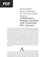 Download Collaborative Strategic Reading EFL College Zoghi by Suparat Walakanon SN85490974 doc pdf