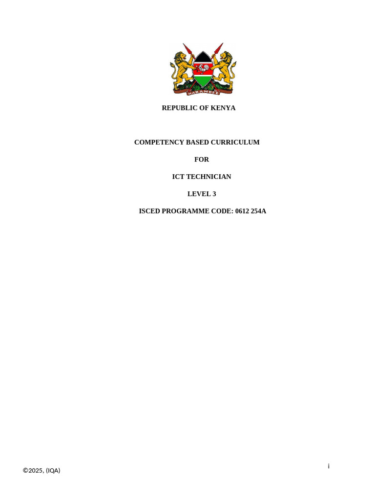 Curriculum ICT Level 3 | PDF | Spreadsheet | Databases