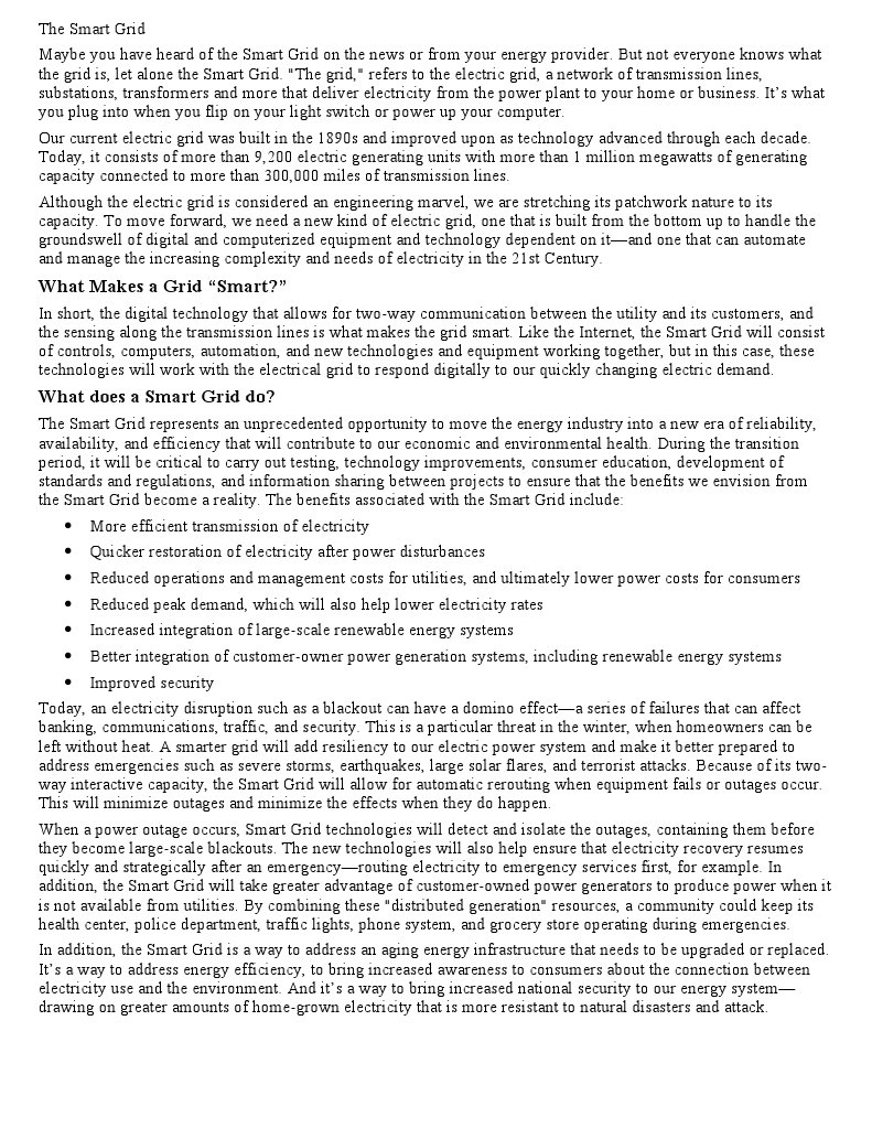 Understanding the Smart Grid Benefits | PDF | Smart Grid | Electrical Grid