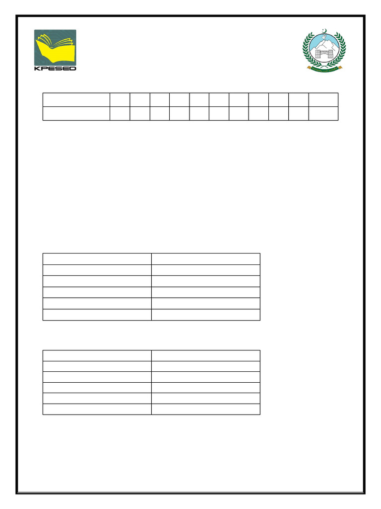 Class 2 Final Exam Papers 2025 | PDF | Grammatical Gender