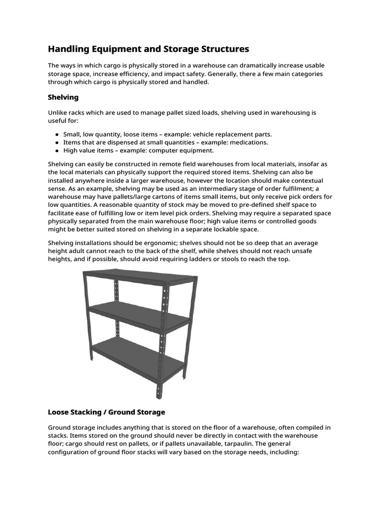 Efficient Warehouse Storage Solutions | PDF | Pallet | Forklift