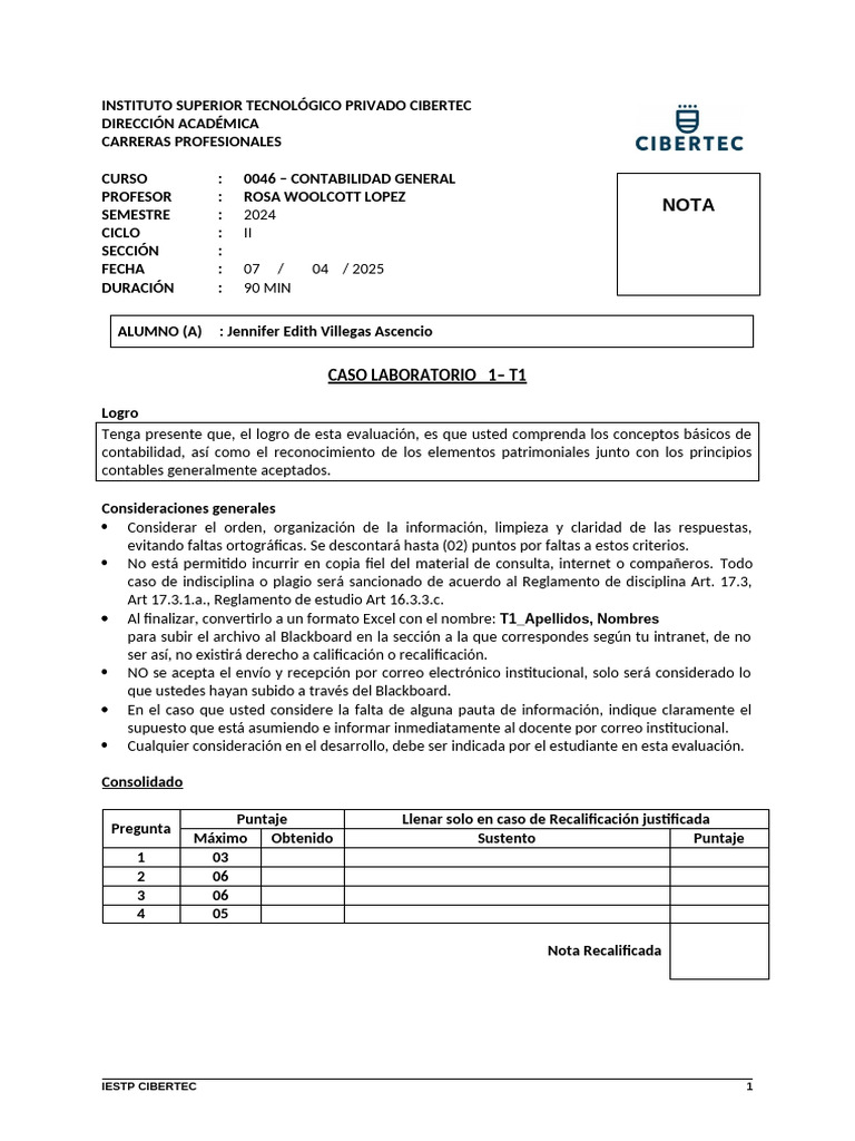 CONTABILIDAD General - Rosa Woolcott - T 1 | PDF | Contabilidad | Business