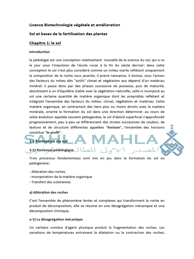 Agents IA pour la minéralisation des sols | PDF | Fertilisant | Sol ...