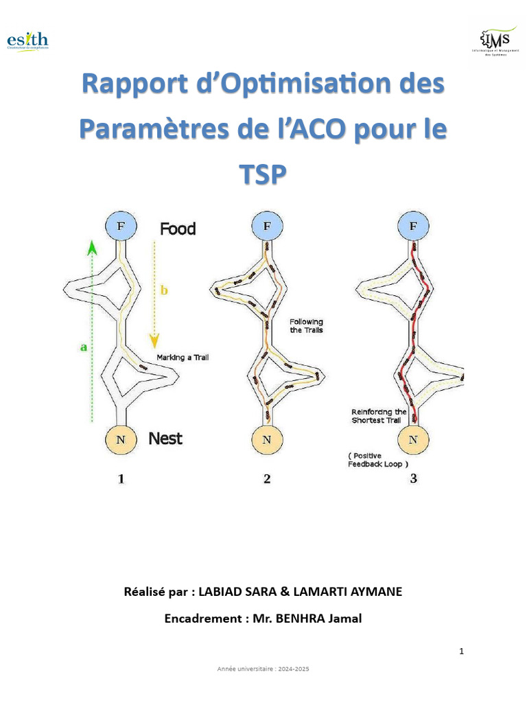 Optimisation ACO pour le TSP Berlin52 | PDF | Optimisation mathématique ...