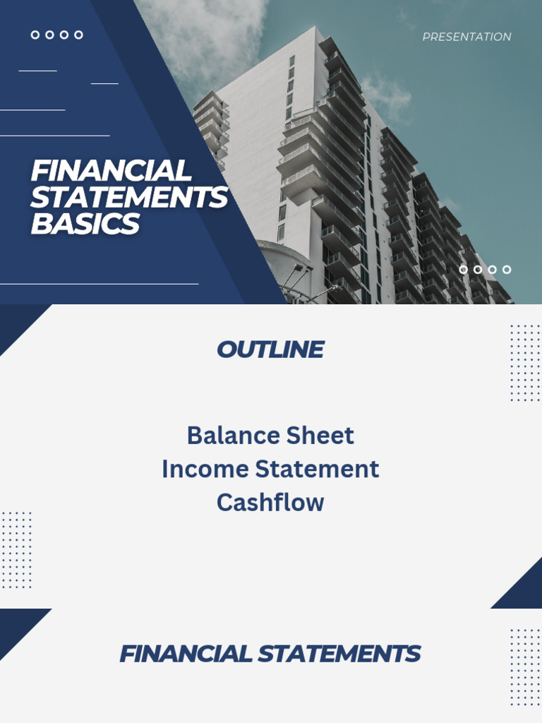 CF02 - Financial Statement Basics-2 | PDF | Balance Sheet | Income ...