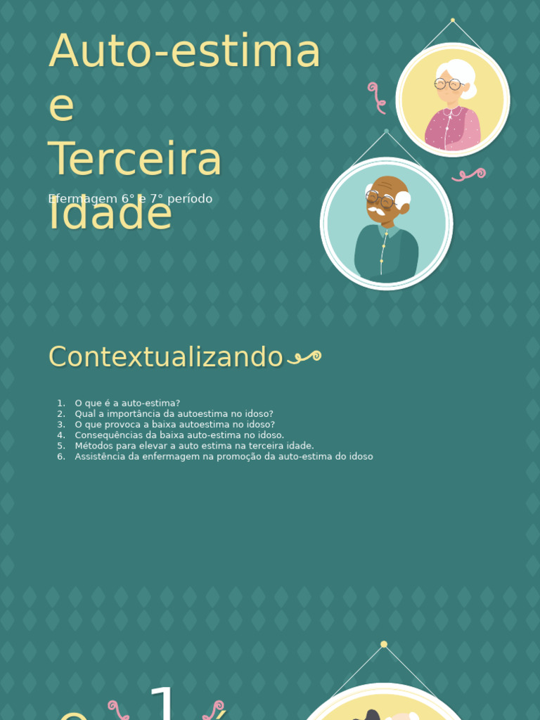 Autoestima na Terceira Idade e Enfermagem | PDF | Autoestima | Depressão