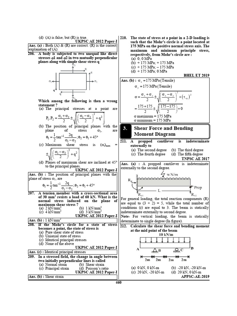 9.strength of Materials-31-40 | PDF | Bending | Beam (Structure)