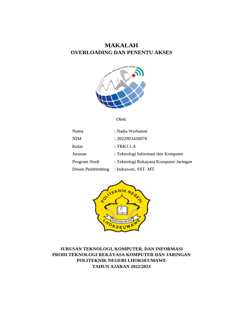 Konsep Overloading dalam Java | PDF