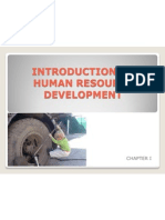 PPSDM CHAPTER I; INTRODUCTION TO HUMAN RESOURCE DEVELOPMENT