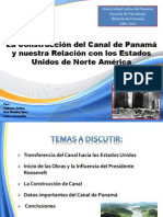 La Construcción del Canal y las relaciones de Panamá con los EEUU