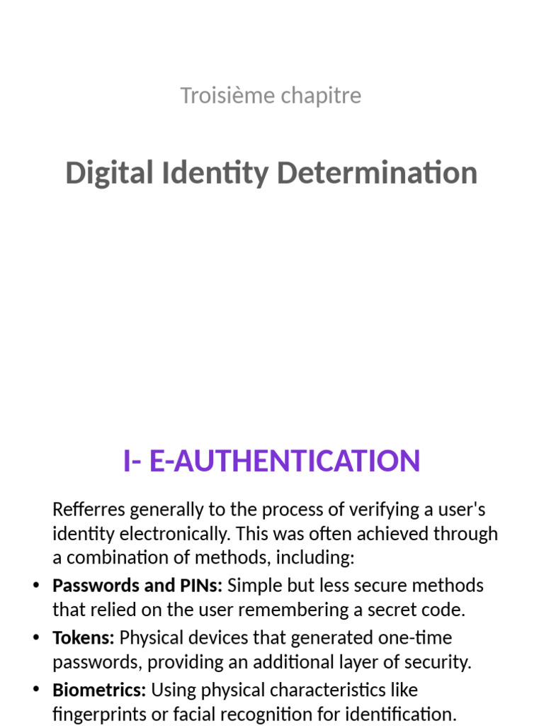 Digital Identity Determination | PDF | Authentication | Password
