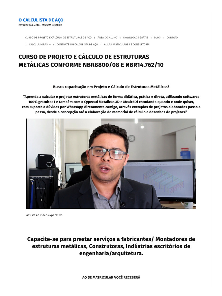 Calculista de Aço: Guia Prático | PDF