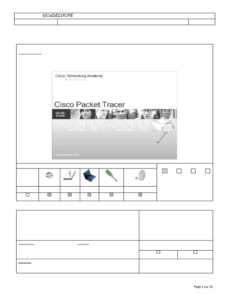 Simulation Réseau Informatique avec Packet Tracer | PDF | Routage ...