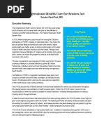 Download Sen Rand Pauls Congressional Health Care for Seniors Act - Executive Summary by Senator Rand Paul SN85501257 doc pdf