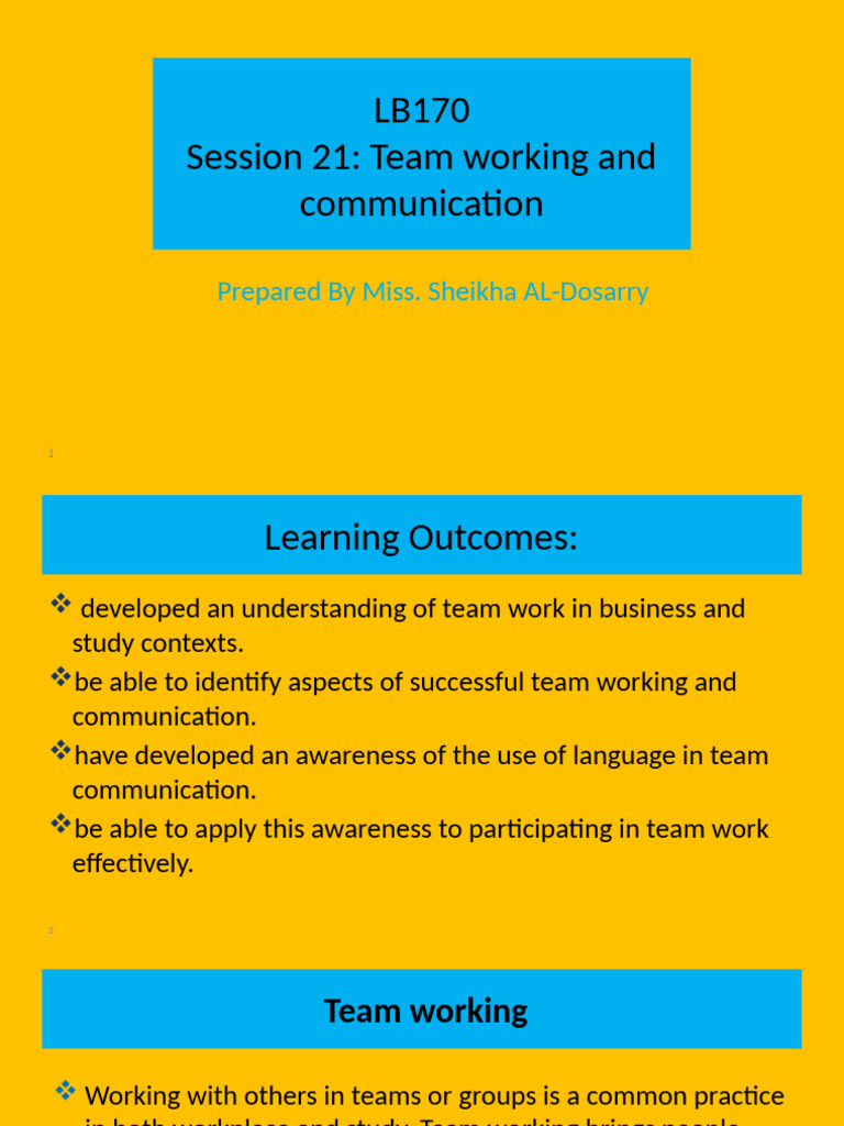 Lecture 10 Session 21 - Updated | PDF | Communication | Skill