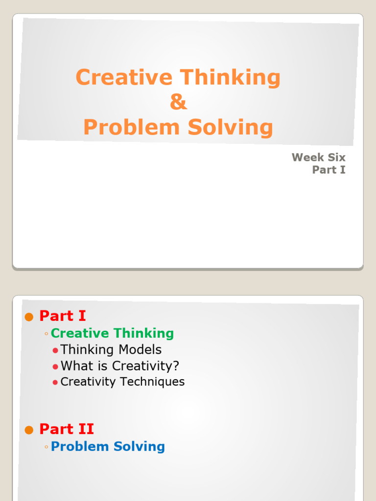 Fostering Creativity Techniques | PDF | Creativity | Brainstorming