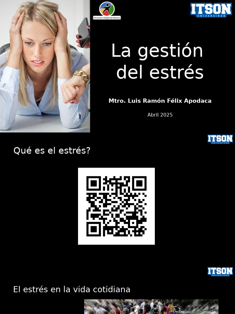 La Gestión Del Estrés Pdf