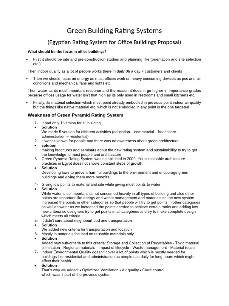 New Green Building Rating Systems | PDF | Green Building | Sustainable ...