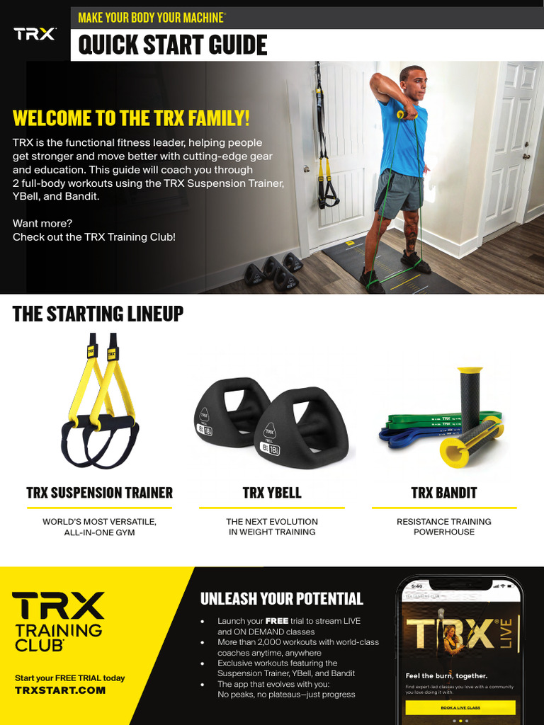 TRX Quick Start Guide | PDF