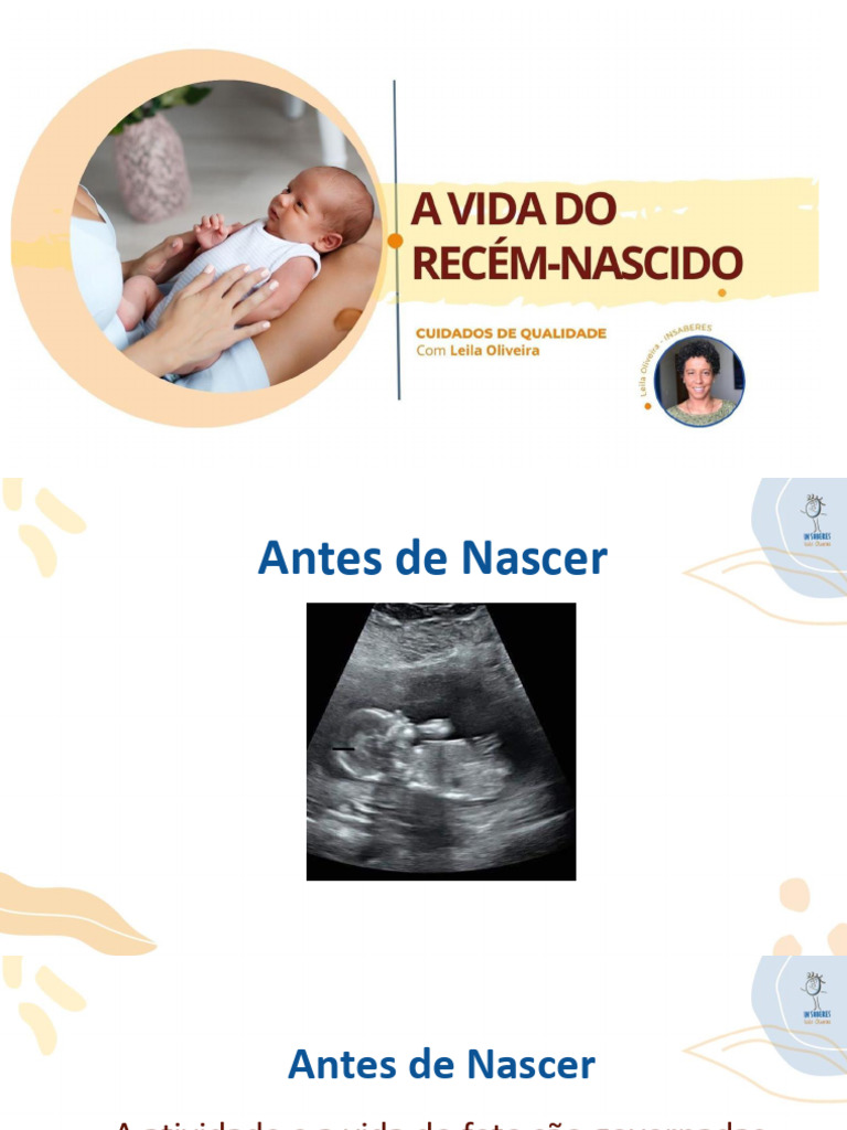 Desenvolvimento do Recém-Nascido | PDF