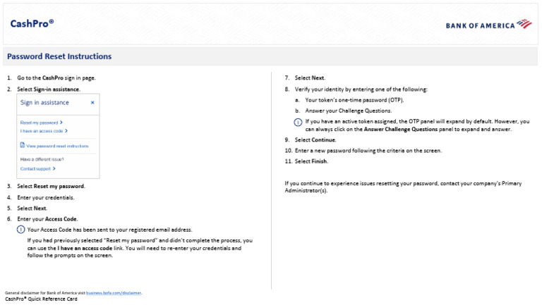 Password Reset Instructions | PDF