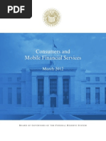 Consumers and Mobile Financial Services March 2012