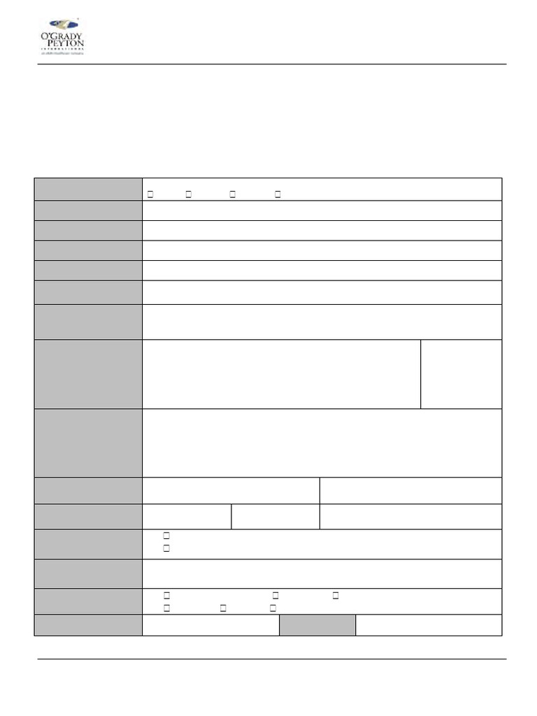 All-In-One Form (Fillable) | PDF | Travel Visa