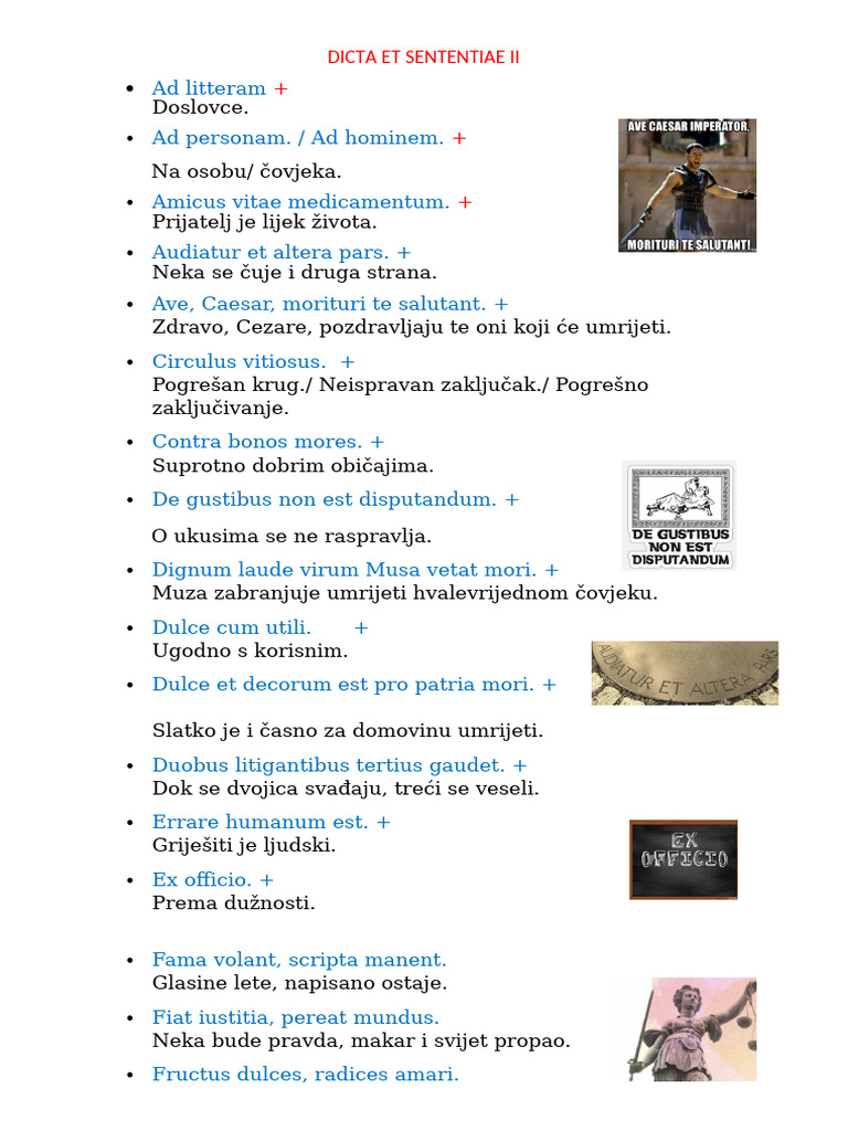 Dicta Et Sententiae II | PDF