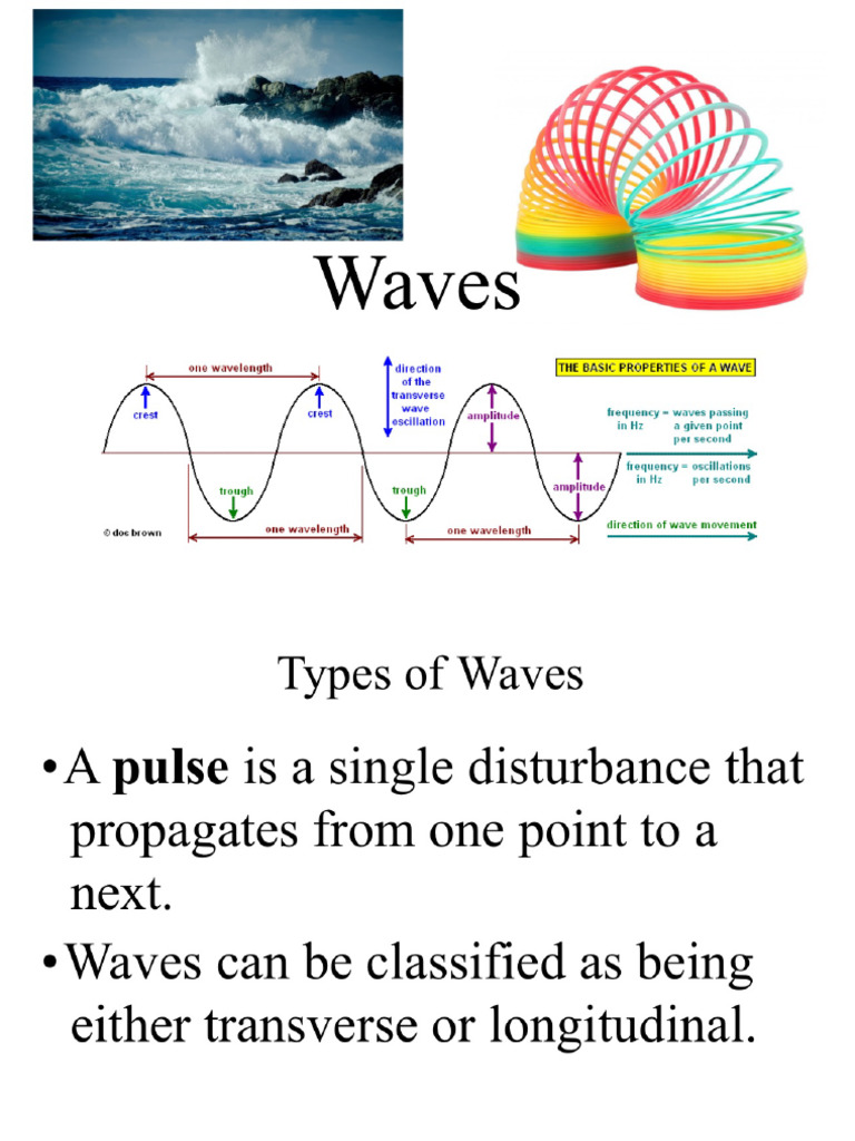 Waves, Sound and Light - Water Waves | PDF