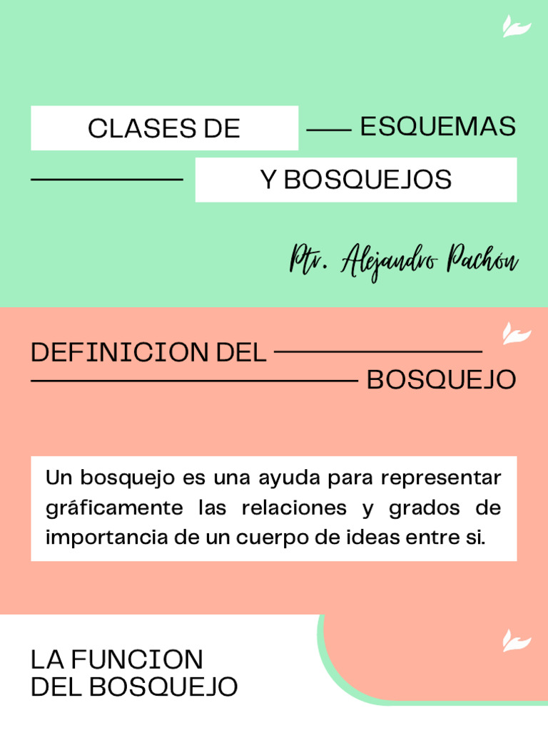Clase 4 - El Bosquejo | PDF | Jesús | Salvación