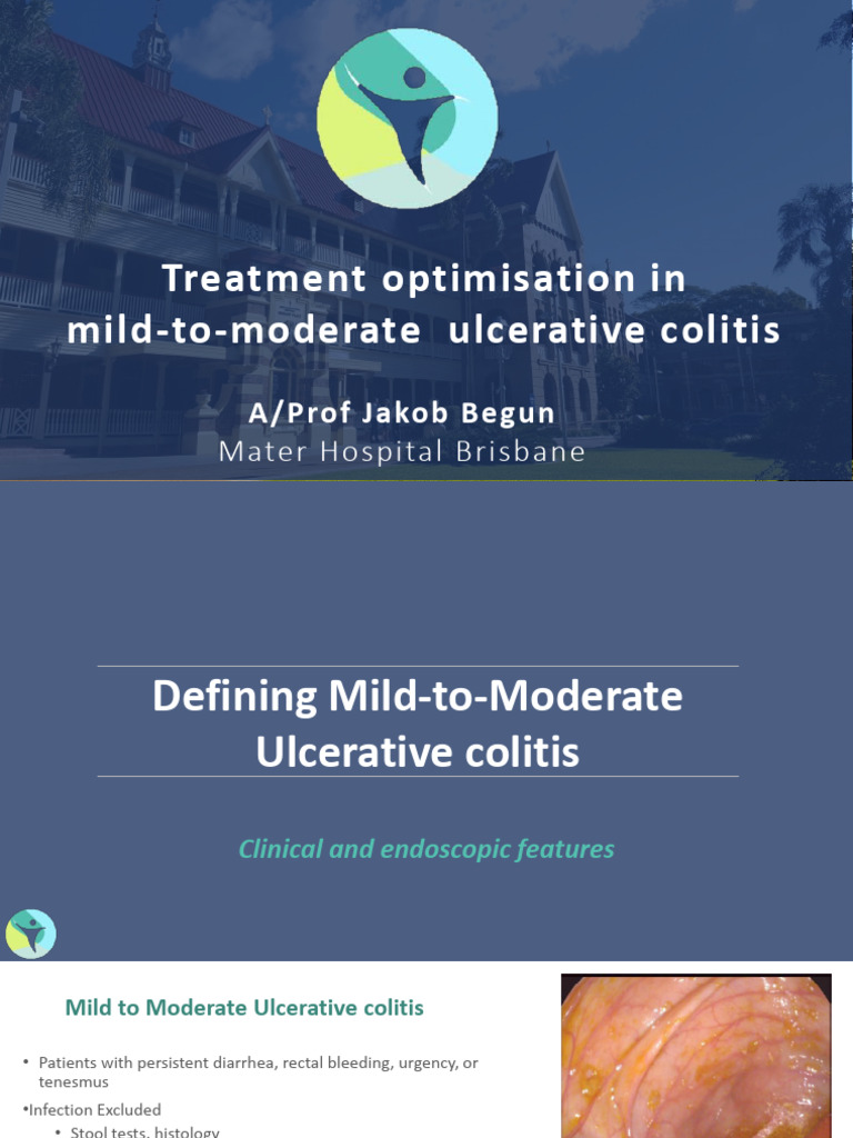 Jake Optimising Dose in Mild To Moderate UC | PDF | Ulcerative Colitis ...