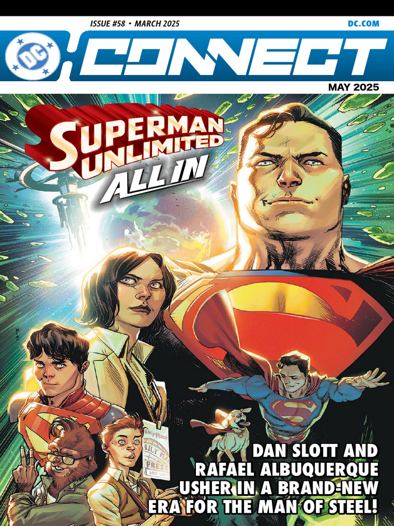 DC Connect 58 | PDF | Batman | Superman
