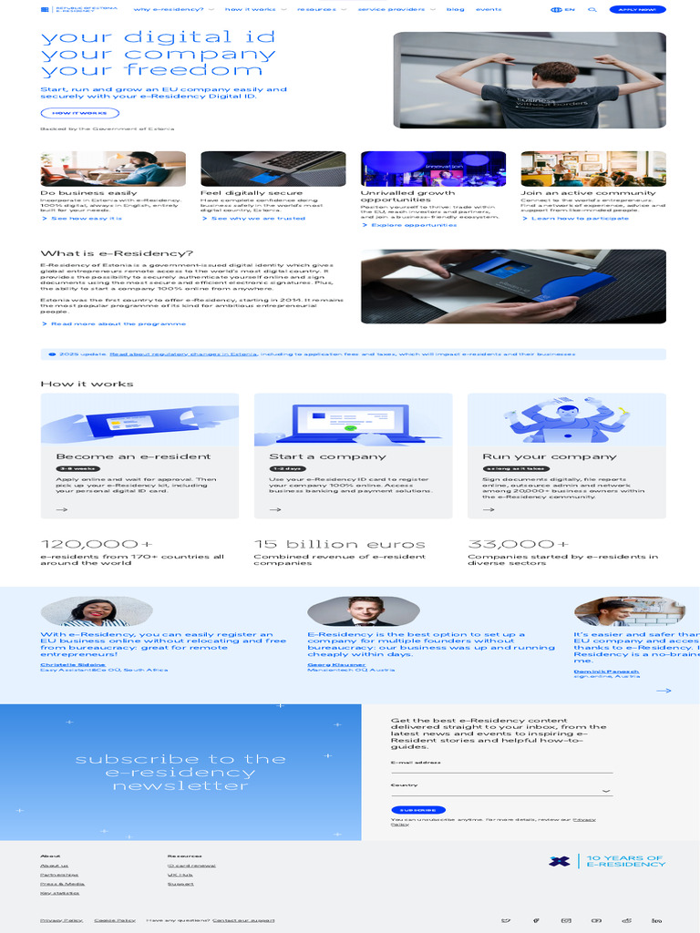 Estonia's e-Residency has transformed from a government startup to ...