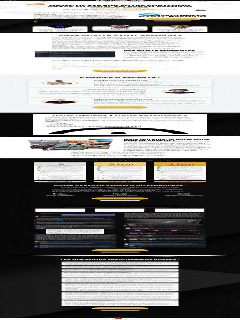Canal Telegram Premium | PDF | Investir | Opérateur de marché