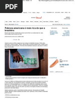 Pobreza americana é mais rica do que a brasileira - Mundo - iG